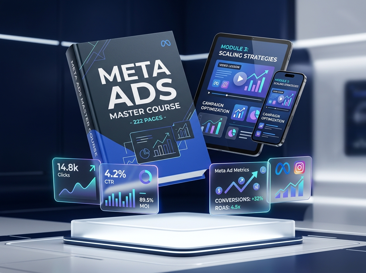 Meta Ads Master Course 222 Pages Blueprint